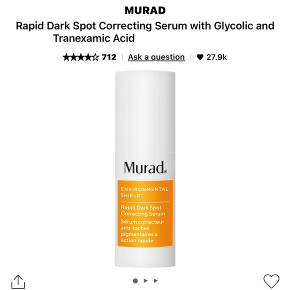 Murad Other - MURAD Rapid Dark Spot Correcting Serum with Glycolic and
Tranexamic Acid